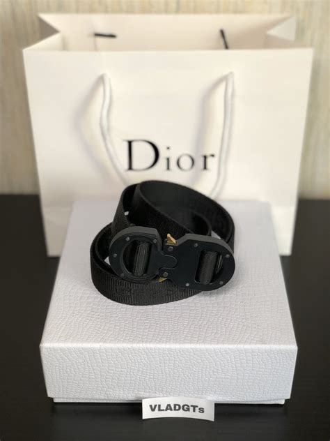 Dior Dior Alyx roller coaster belt 